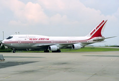 Air India B747-337M VT-EPW CDG 16/06/1991