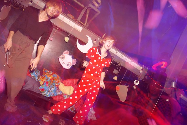 Sputniko! in the house! : FAIFAI Pyjama's Party @WOMB
