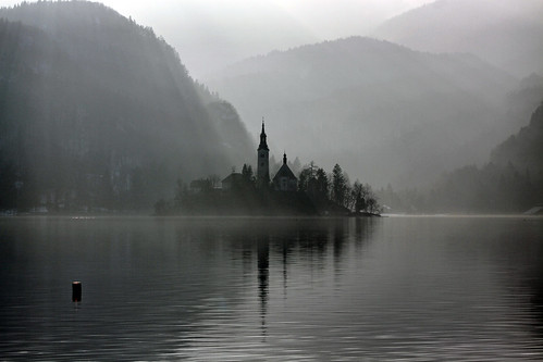 Lake Bled, Slovenia by Neil Aiston