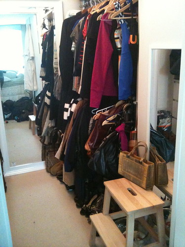 PROJECT SIMPLIFY: AFTER: A closet I can live with!