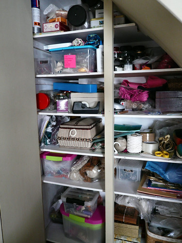 cupboardful of stuff