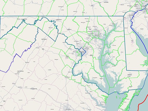 Maryland Boundaries