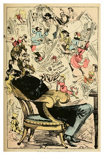 011-Jules Mitaine abogado de la señora Badinard-La grande mascarade parisienne 1881-84-Albert Robida