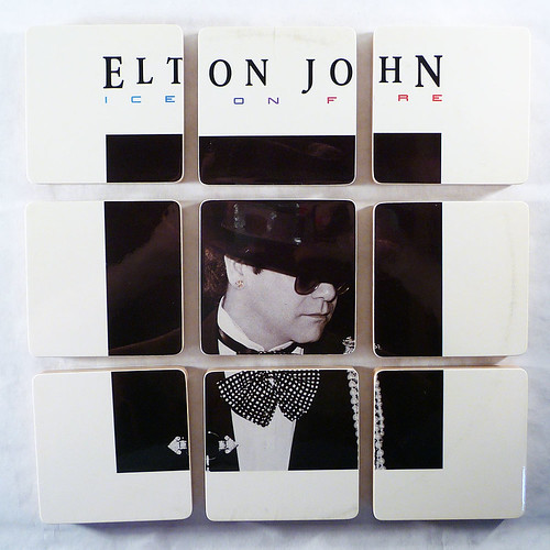 Elton John, Fire and Ice Album Cover Coasters