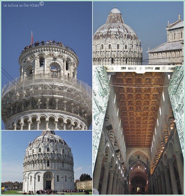 Pisa, the cathedral and the leaning tower