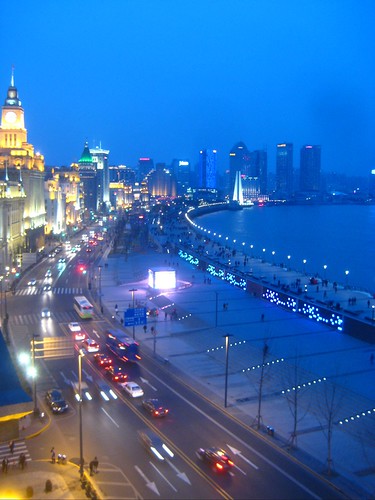 the view from M on the Bund