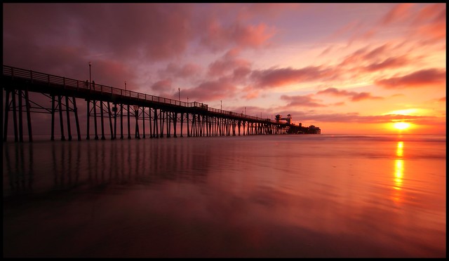 Sunset at the Oceanside Pier (Explored - Frontpage)