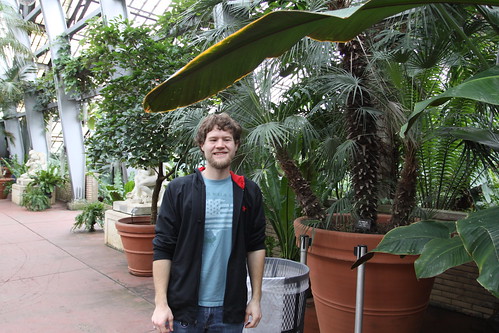 Me at the Garfield Park Conservatory