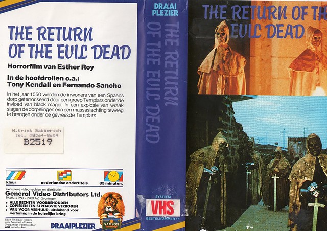 The Return Of The Evil Dead (VHS Box Art)