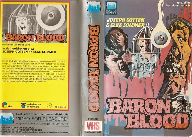 Baron Blood (VHS Box Art)