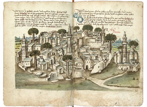 009-Amman-Konrad von Grünenberg- Beschreibung der Reise von Konstanz nach Jerusalem 1487- © 2010 Badische Landesbibliothek