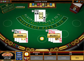 Vegas Strip Blackjack Win