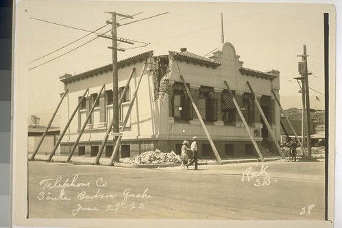 Earthquake Santa Barbara 1925 OAC 5