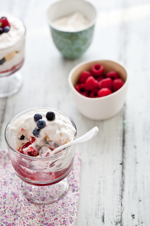 Mixed Berries Trifle