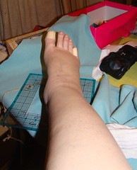 Right leg and foot 3/20/2011