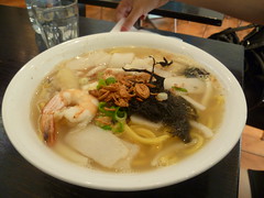 Seafood Noodle Soup $12.80 [Singapore Chom Chom, City]