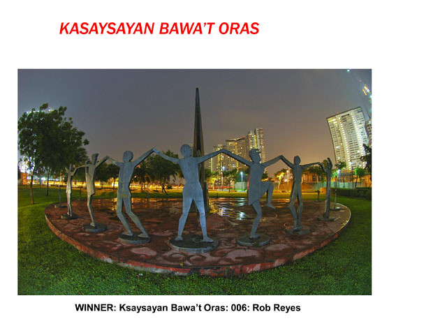 Kasaysayan Bawa't Oras by Rob Reyes