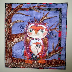 ENTRY Project QUILTING - Be My Valentine Challenge Entry - Owl Be Yours