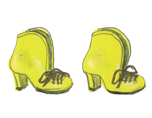 Chartreuse Shoes