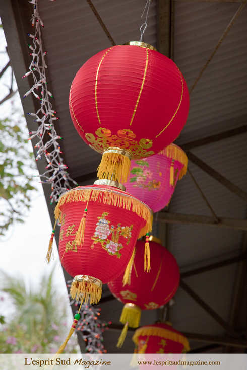 Chinese lanterns for the New Year (Honolulu - Chinatown)