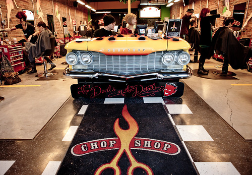 Chop Shop - Vancouver Rock n' Roll Hair Salon on Granville Street
