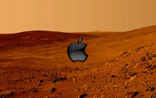 mac wallpaper lion. OSX Lion Mars Panorama