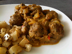 Curry meatballs