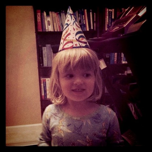 Can't wait for her birthday party on Saturday!