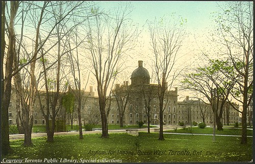 Asylum for Insane, Queen West, Toronto, Ontario, Canada (1910) by Toronto Public Library Special Collections