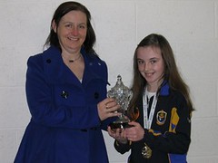 RUTH COX - first at the Community Games national finals in Athlone for the U10-200m.JPG