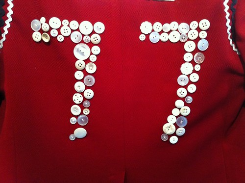 77 in buttons