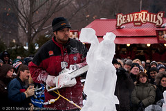 Winterlude Ice Carving Competition