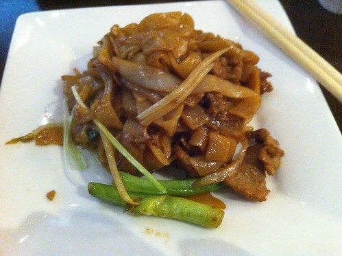 about a cup of beef chow fun