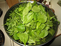 Spinach and Arugula