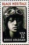Bessie Coleman stamp
