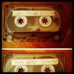 From when I used to make mix tapes of my vinyl singles #foundwhilepacking
