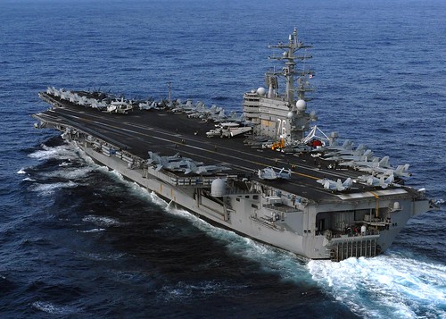 フリー写真素材|乗り物|船・船舶|軍用船|航空母艦|ロナルド・レーガン(CVN-)|アメリカ海軍|年東北地方太平洋沖地震|