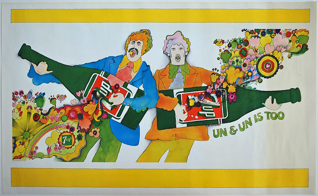 7Up_Un & Un Is Too_vintage UnCola poster signed by Kim Whitesides