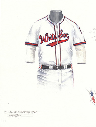 chicago white sox shorts uniform. Chicago White Sox 1942 uniform