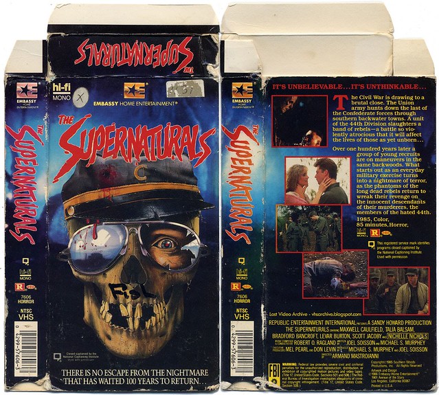 Supernaturals (VHS Box Art)