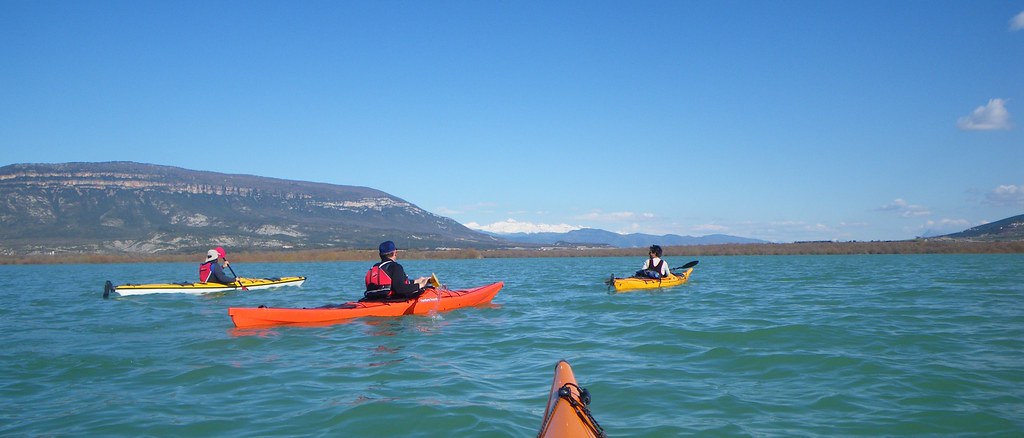 Pantano de Yesa en kayak 040