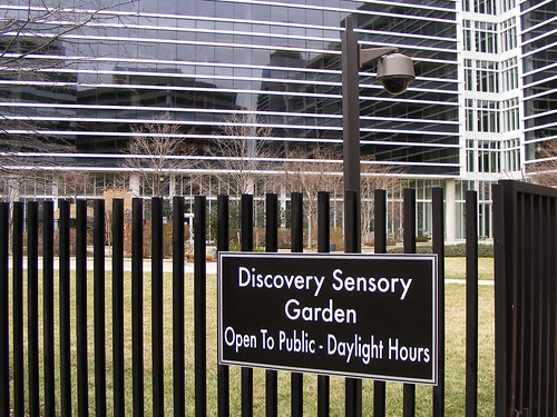 The Discovery Sensory Garden Is Never Open