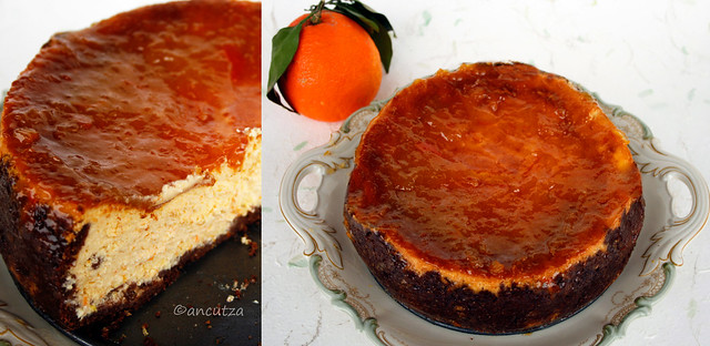 ricetta con foto cheesecake arance