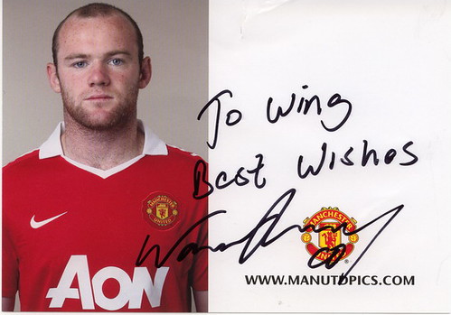 wayne rooney 2010. Wayne Rooney (2010-11)