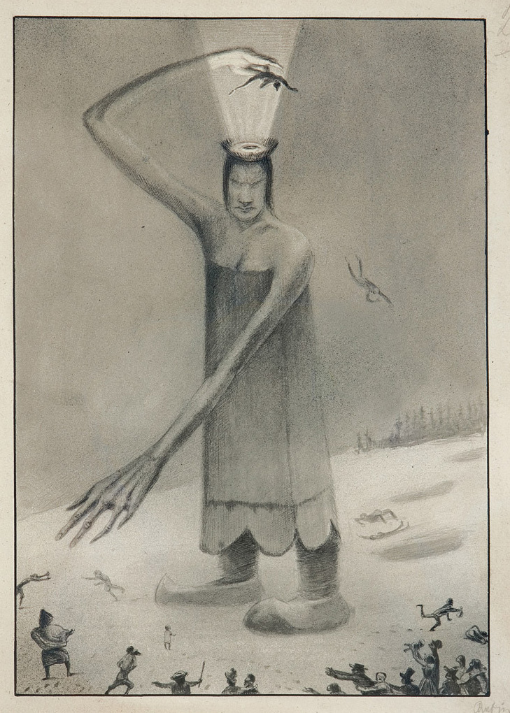 Alfred Kubin - SIBERIAN FAIRY TALE, c. 1901/02