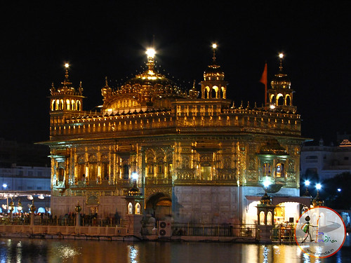 golden temple at night. Golden Temple at Night