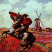 Napoleon Crossing the Alps/ Tulips in Holland