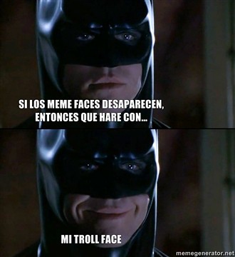 batman troll face