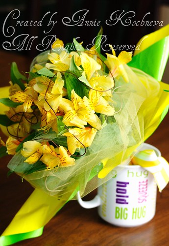 Yellow bouquet01