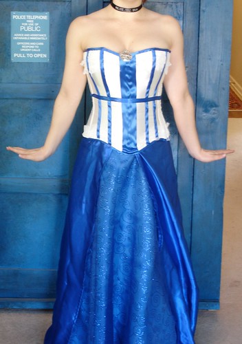 My TARDIS Costume Dress - Iteration 1.0